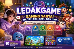 LEDAKGAME: Gaming Santai Seru dan Unik